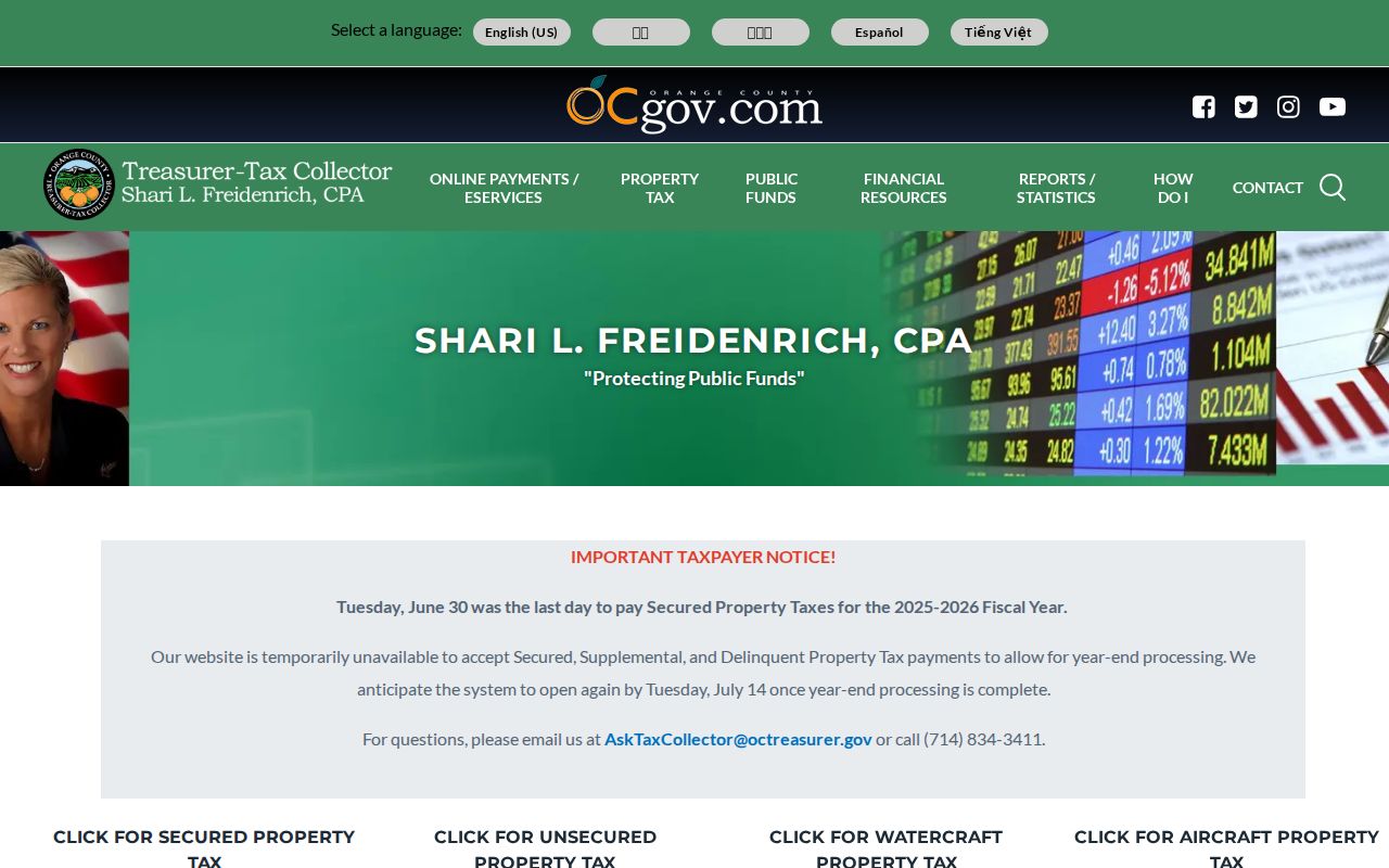 Lake Forest public records property tax search by address or parcel number